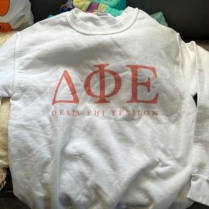 New never worn Delta Phi Epsilon sweater very warm.